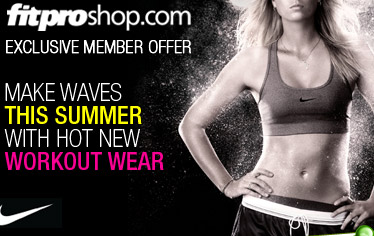 10% OFF Nike. fitproshop exclusive member offer