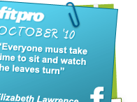 FitPro Newsletter - September '10